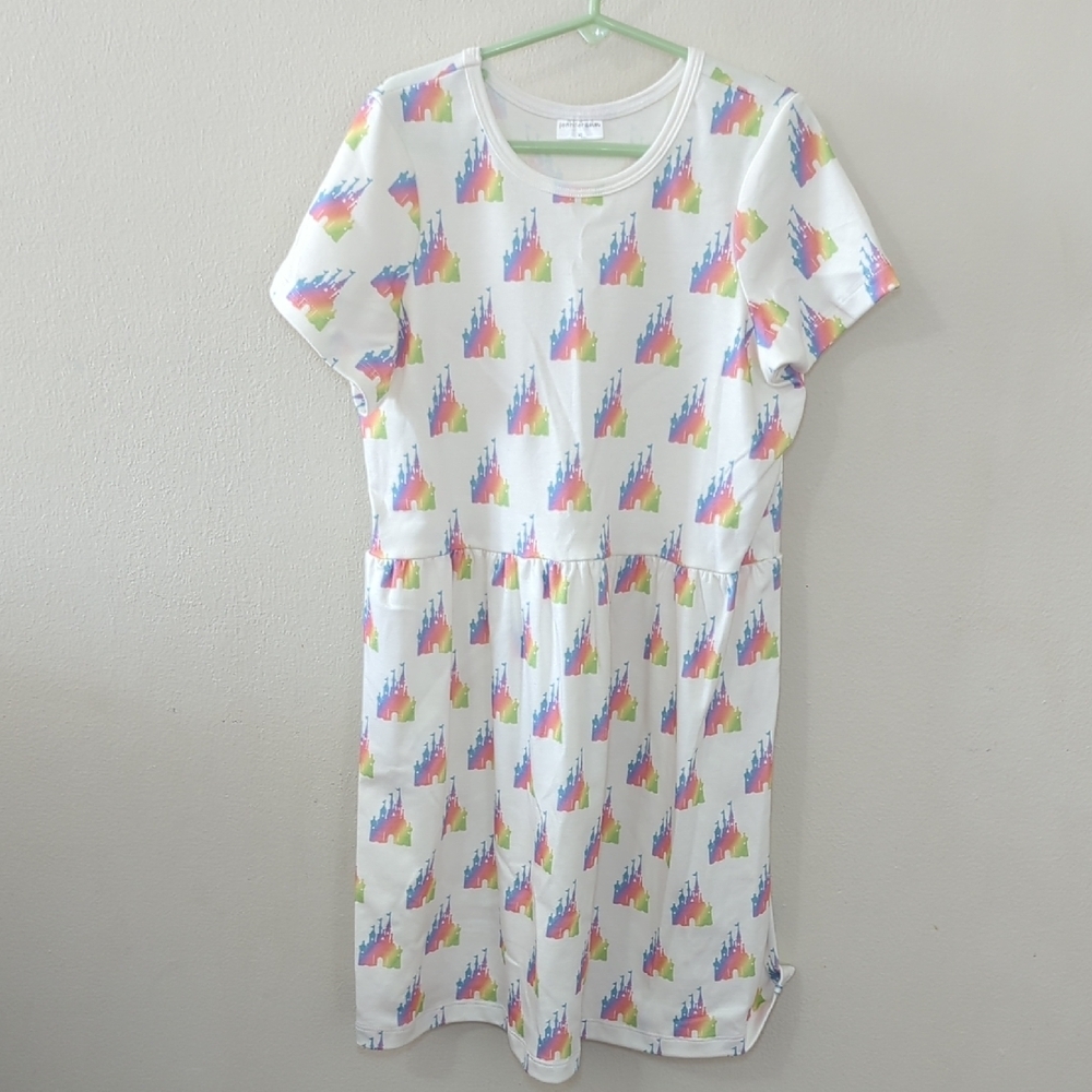 Jennifer Ann Walt Disney World Castle Dress Cinderella Multicolor Girls Size 10